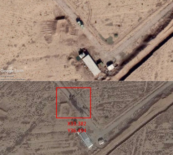 Tuy nhiên thiệt hại của quân đội chính phủ Syria không chỉ dừng lại ở đây, khi hãng thông tấn Zaman al-Wasl đã công bố những mức ảnh vệ tinh mới nhất cho thấy còn nhiều mục tiêu khác bị phá hủy.