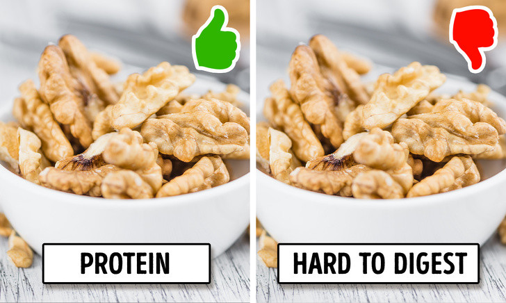 Quả hạch: Quả hạch là một nguồn dồi dào các chất béo và calo có lợi, nhưng ăn quả hạch như một bữa nhẹ vào ban đêm không phải là lựa chọn tối ưu. Nếu bạn ăn quá nhiều, bạn có thể cần nhiều thời gian để tiêu hóa chúng và bị khó ngủ.