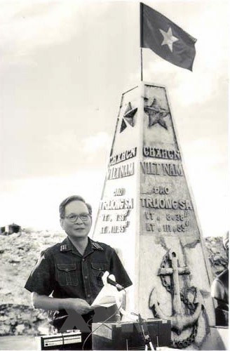 Chiến dịch được lên kế hoạch từ ngày 9/4/1975. Vào thời điểm này, trinh sát kỹ thuật của chúng ta bắt chặn được một điện báo xin tiếp ứng của binh lính Sài Gòn đang đóng trên đảo. Nguồn ảnh: TTXVN.