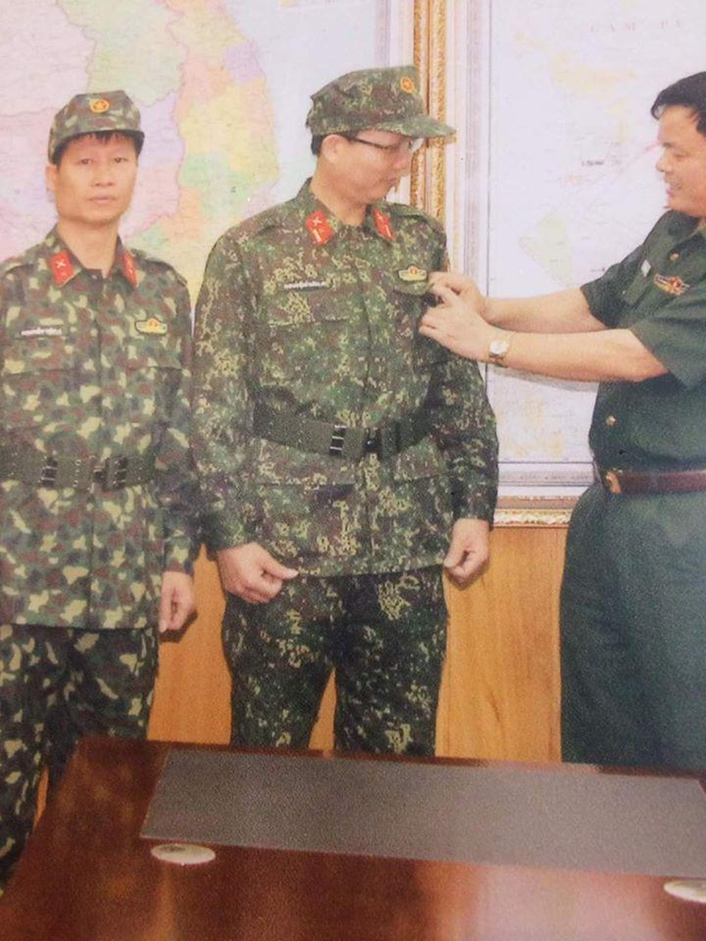 Tuy nhiên đáng tiếc là chúng ta không đưa màu quân phục này vào sản xuất đại trà và cung cấp cho toàn quân. Nguồn ảnh: TL.