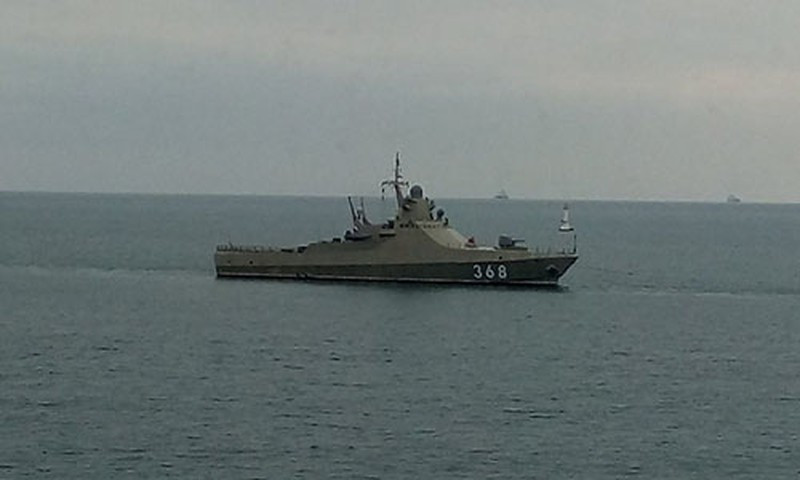 Tàu tuần tra tiếp theo của Nga được đóng theo lớp Đề án 22160 mang tên Paul Derzhavin hiện đã hoàn thành giai đoạn đóng mới và được đưa ra thử nghiệm trên biển. Nguồn ảnh: BMDP.