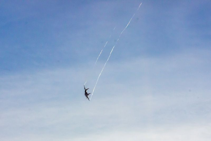 Tiêm kích đa năng MiG-29K được thiết kế nhằm bảo vệ vùng không phận của các nhóm tàu chiến Nga hộ tống tàu sân bay. Tuy nhiên MiG-29K cũng có cả khả năng tấn công mục tiêu mặt đất hoặc mục tiêu trên biển. Nguồn ảnh: Expo.