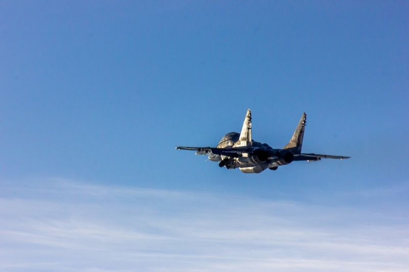 Không còn tàu sân bay, buộc các phi công hải quân Nga phải huấn luyện bay tử trên mặt đất. Nguồn ảnh: Expo.