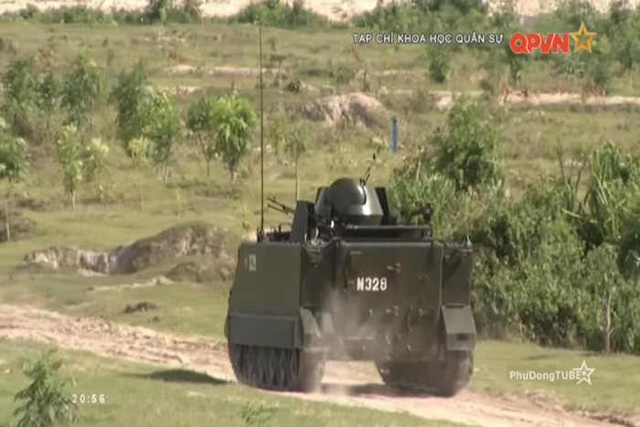 Một trong những bộ phận được chúng ta quan tâm nội địa hoá tốt nhất chính là hệ thống xích xe. Thậm chí những hệ thống khác như động cơ và thông tin liên lạc cũng được chúng ta tự nội địa hoá, nâng cấp trong nước. Nguồn ảnh: QPVN.