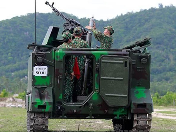 Một trong những công trình nghiên cứu ghi nhận được nhiều sự quan tâm và có tính ứng dụng cao nhất đó là phiên bản M113 với cối 100mm - biến loại xe này từ thiết giáp chở quân thành cối tự hành. Nguồn ảnh: GDQP.