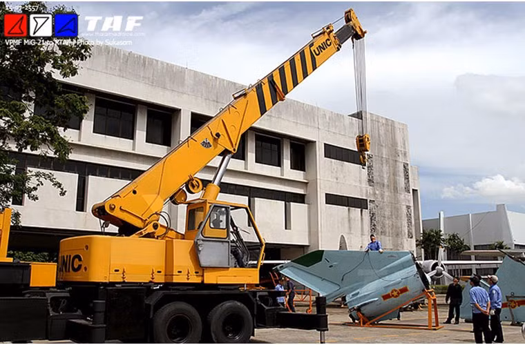 Việc lắp ráp được thực hiện tại bảo tàng Don Muang dưới sự cố vấn của các sĩ quan trong Không quân Việt Nam. Nguồn ảnh: TAF.