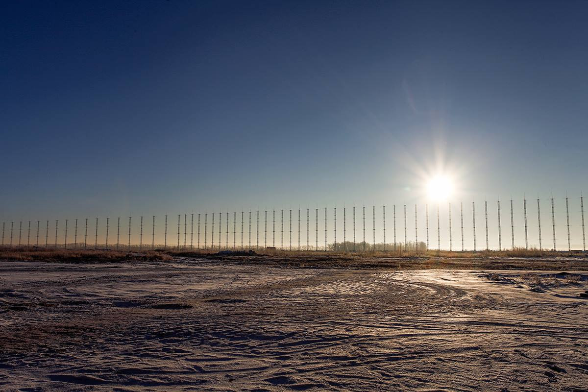 Có bán kính hoạt động lên tới 3000 km, radar Konteyner OTHR 29B6 của Nga hiện nay là một trong những tổ hợp radar mới nhất, hiện đại bậc nhất của quốc gia này. Nguồn ảnh: Rumil.