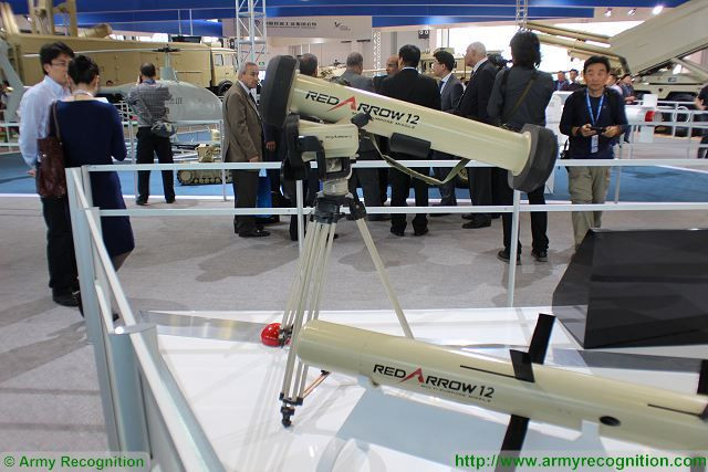 Tên lửa chống tăng có dẫn đường Hồng Tiễn 12 của Trung Quốc bắt đầu được biết tới từ năm 2014. Khi ra đời, Trung Quốc quảng cáo rằng Hồng Tiễn 12 vượt trội hơn mọi loại tên lửa chống tăng do Nga sản xuất và là đối thủ cạnh tranh duy nhất của FGM-148. Nguồn ảnh: Sina.