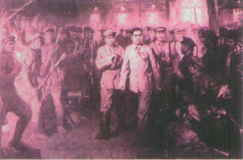 Ngày 5/8, lực lượng khởi nghĩa rút về tỉnh Cương Sơn, dọc đường liên tục bị tấn công, thậm chí còn bị không quân Quốc dân đảng ném bom, gây thiệt hại nặng nề. Nguồn ảnh: Sina.