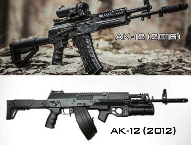 Hiện khẩu AK-12 mới đã xuất hiện tại các đơn vị trực thuộc Quân khu phía Đông, cũng như một số lực lượng đặc biệt của Quân khu phía Tây.