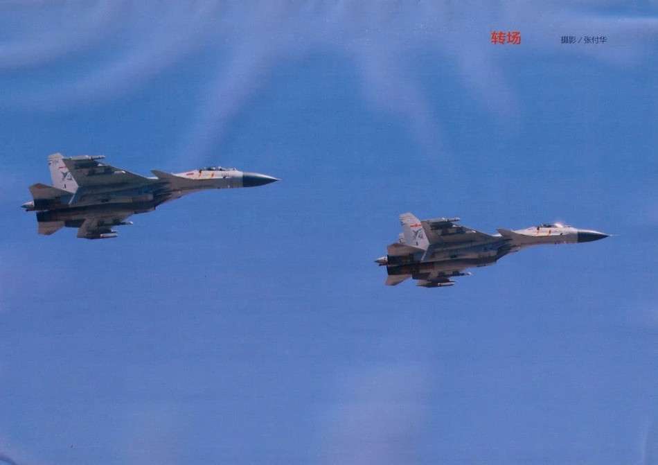 Việc bị giới hạn trọng lượng cất cánh khiến những tiêm kích J-15 của Trung Quốc không thể cất cánh với bình nhiên liệu đầy hoặc mang được đầy đủ trang bị vũ khí. Nguồn ảnh: Sina.