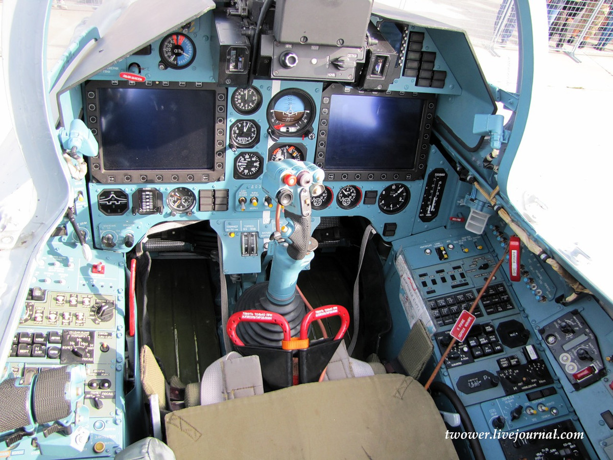 Nếu đặt lệch cần lái sang một bên, phần cần lái sẽ mất đi tính đối xứng, khiến việc chế tạo hệ thống dẫn động điều khiển cánh lái ở hai bên và ở phía đuôi máy bay trở nên phức tạp không cần thiết. Nguồn ảnh: Pinterest.