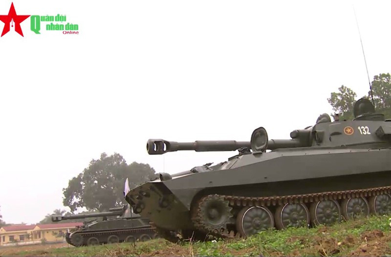 Theo thông tin được Tổ chức Hoà bình Quốc tế có trụ sở tại Thuỵ Sĩ công bố, Việt Nam hiện có ít nhất 30 khẩu pháo tự hành 2S3 Akatsiya trong biên chế. Nguồn ảnh: QĐND.