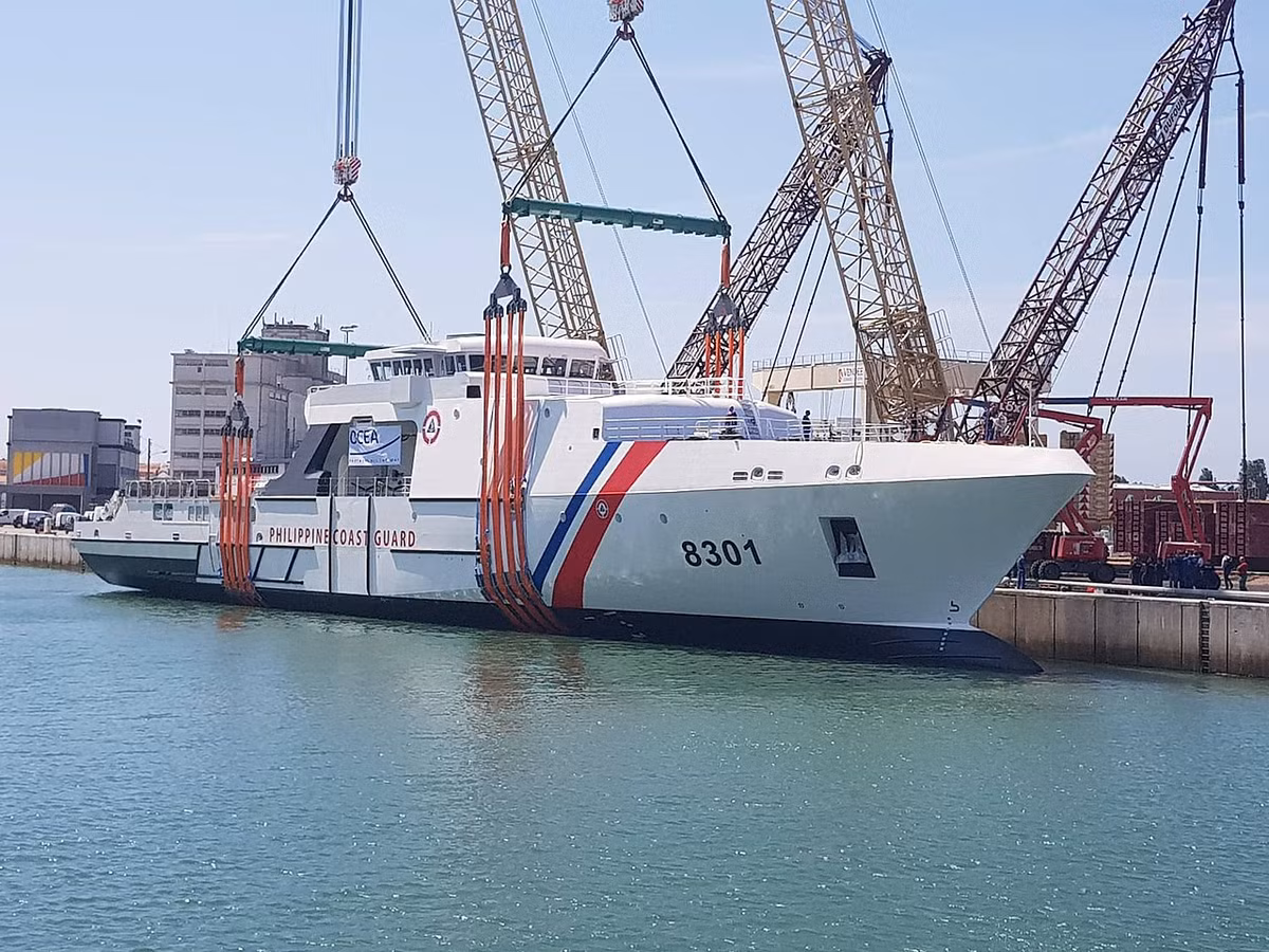 Theo truyền thông địa phương, đây là tàu tuần tra ven biển đầu tiên và lớn nhất của lực lượng tuần duyên Philippines - lực lượng mà trước đây chủ yếu được trang bị cano và xuồng cao tốc. Nguồn ảnh: BMDP.