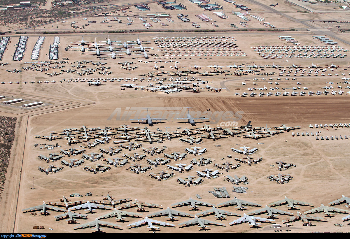 Nhiều người lạc quan còn cho rằng, số lượng máy bay trong kho chứa này đủ để không quân Mỹ duy trình sức mạnh hoả lực đường không trong bất cứ cuộc chiến nào, bất kể thiệt hại của Không quân Mỹ lớn tới đâu. Nguồn ảnh: Flickr.