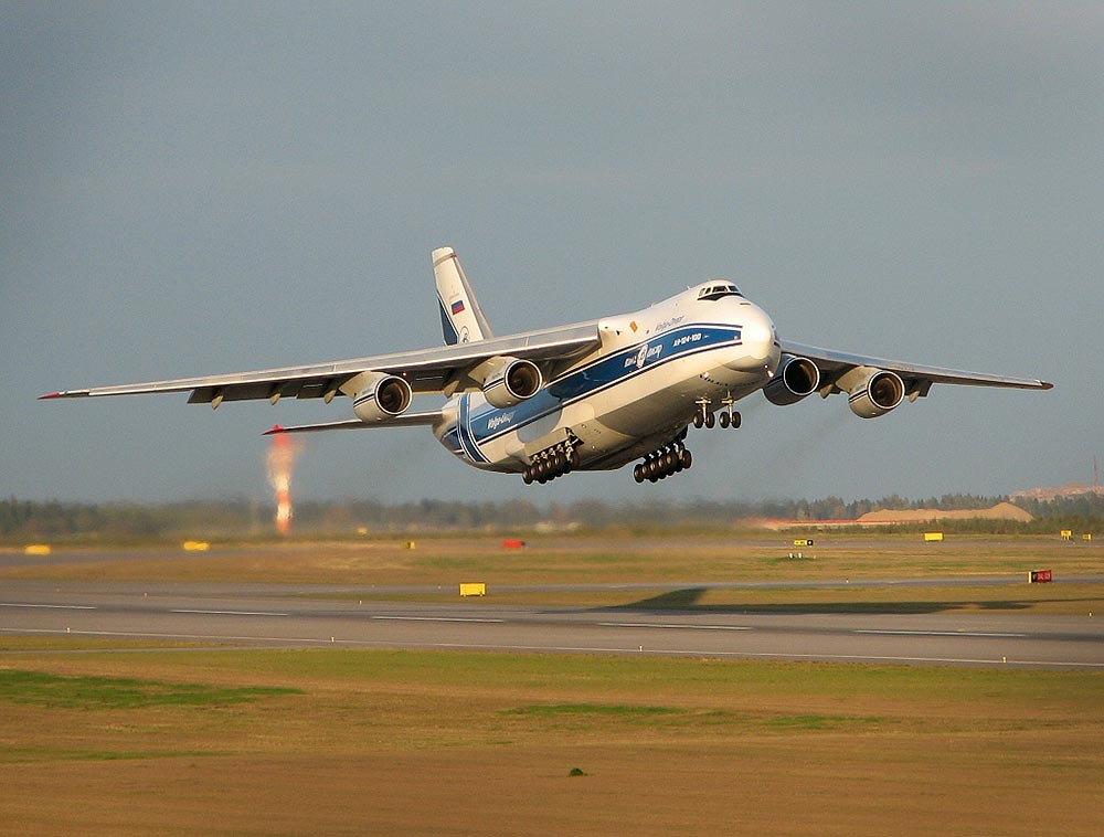 Theo thông tin mới nhất vừa được Sputnik đăng tải từ Moscow, lực lượng Không quân Vũ trụ Nga sẽ sớm nhận thêm hai máy bay vận tải An-124 trong tương lai. Nguồn ảnh: Airliners.