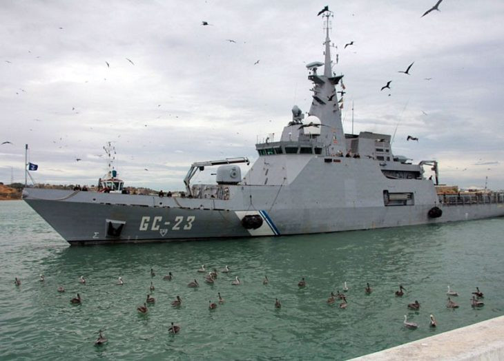 Theo thông tin được Bộ quốc phòng Venezuela công bố, vụ việc xảy ra vào lúc 0:45 sáng thứ hai, khi này tàu Naiguata đang thực hiện tuần tra thường lệ trên vùng biển thuộc chủ quyền lãnh thổ Venezuela. Nguồn ảnh: BMDP.