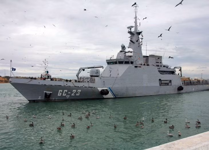 Theo thông tin được Bộ quốc phòng Venezuela công bố, vụ việc xảy ra vào lúc 0:45 sáng thứ hai, khi này tàu Naiguata đang thực hiện tuần tra thường lệ trên vùng biển thuộc chủ quyền lãnh thổ Venezuela. Nguồn ảnh: BMDP.