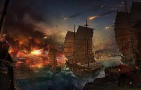 Để khắc phục yếu điểm này, Tào Tháo hạ lệnh dùng xích sắt để nối các chiến thuyền vào với nhau để tạo thành một thủy trại. Nhược điểm "chí mạng" của việc này là các chiến thuyền có thể bị thiêu rụi toàn bộ nếu bị kẻ địch dùng hỏa công.