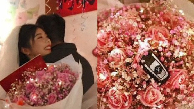 Co gai cau hon ban trai bang xe Mercedes Benz co gia tri gan 3 ty dong-Hinh-4