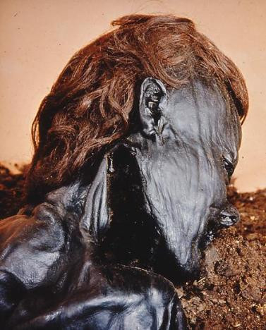 Người này cao khoảng 1,75m và có mái tóc màu đỏ dài khoảng 5 cm. Do tình trạng xác chết còn khá tốt nên các chuyên gia phát hiện bữa ăn cuối cùng còn trong dạ dày của người này là cháo ngô và một số hạt giống và thảo dược khác nhau.