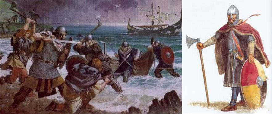 Sau khi gây ra những vụ cướp bóc, hải tặc Viking chất châu báu, ngọc ngà và nhiều loại của cải khác lên thuyền rồi tẩu thoát.