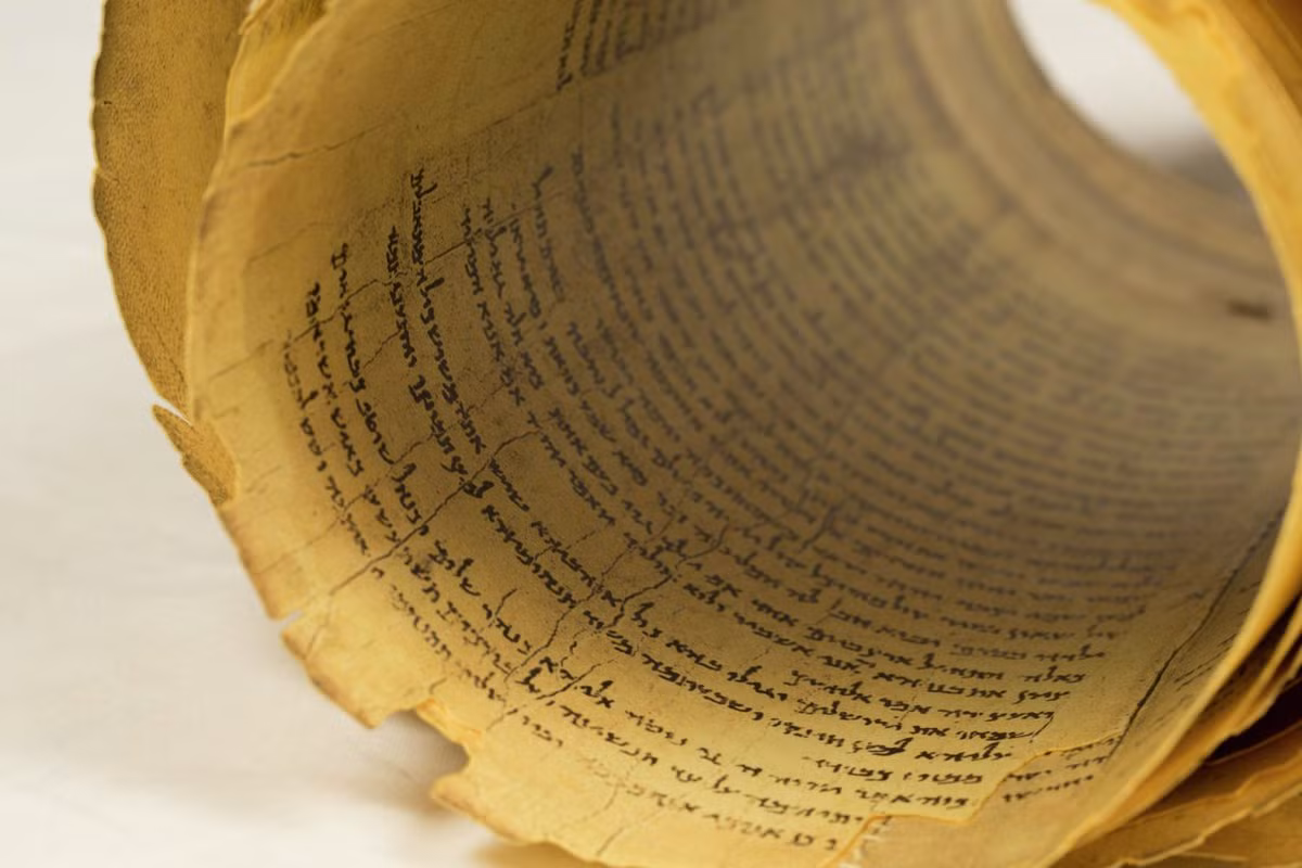 Giấy da tạo nên Temple Scroll được làm từ da động vật đã loại bỏ hết lông và chất béo bằng cách ngâm trong dung dịch vôi hoặc qua phương pháp điều trị bằng enzyme và các phương pháp khác. Tiếp đến, nó được cạo sạch rồi kéo căng ra trong một khung và sấy khô.