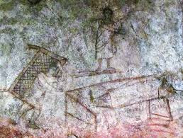 Trong tranh, Chúa Jesus đang giúp một người đàn ông tàn tật chữa trị những đau đớn về thể xác và tâm hồn.