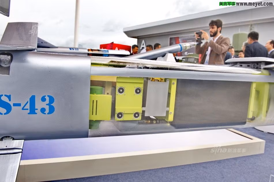 Bom lượn WS-43 được trang bị hệ thống dẫn đường phức tạp, chính xác cao gồm: định vị quán tính và GPS dẫn đường pha giữa; dẫn đường ảnh nhiệt pha cuối.