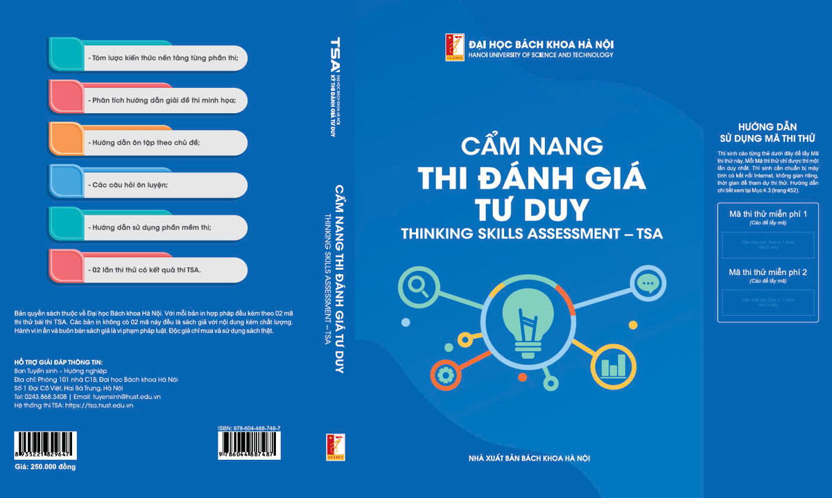 ĐH Bách khoa Hà Nội công bố lịch Đánh giá tư duy năm 2025 DH Bach khoa Ha Noi cong bo lich Danh gia tu duy nam 2025