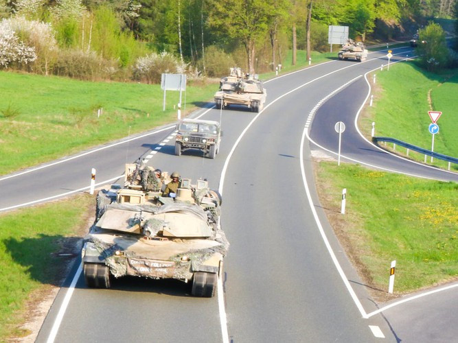 Quy mô ban đầu với 37.000 binh sĩ và 20.000 kiện hàng hóa sẽ được vận chuyển và bảo quản dọc theo tuyến đường dài 4.000km trên khắp châu Âu.