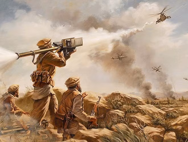 Tên lửa Stinger có thể tấn công mục tiêu ở khoảng cách 4,8 km và độ cao từ 180 - 3.800m.