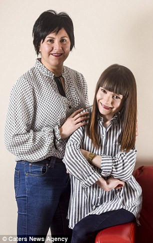 Rất may là tình trạng bệnh này không gây đau đớn thường xuyên. Luciana đang cố gắng để lên đại học, theo đuổi chuyên ngành kinh doanh và tiếp thị.