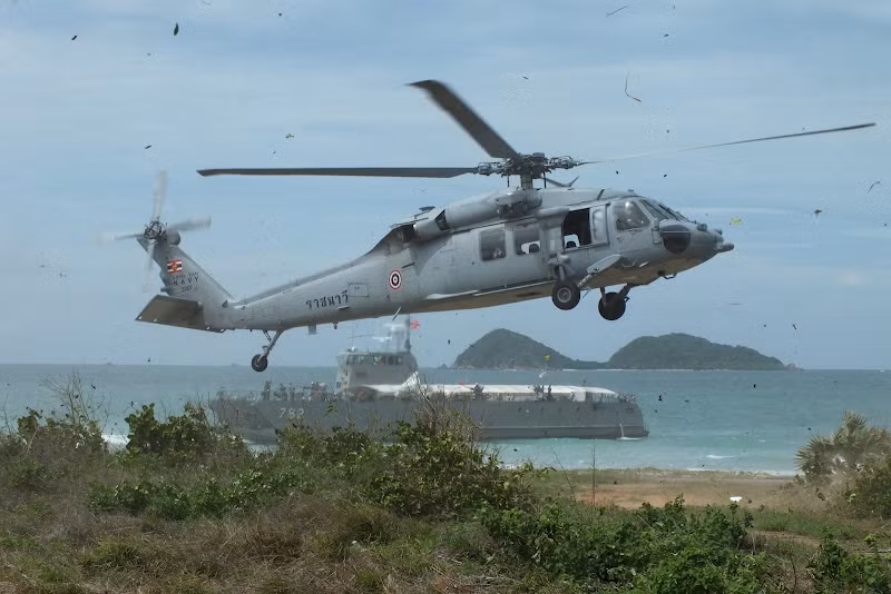 Trực thăng đa nhiệm MH-60S. Nguồn ảnh: Thai Defence News