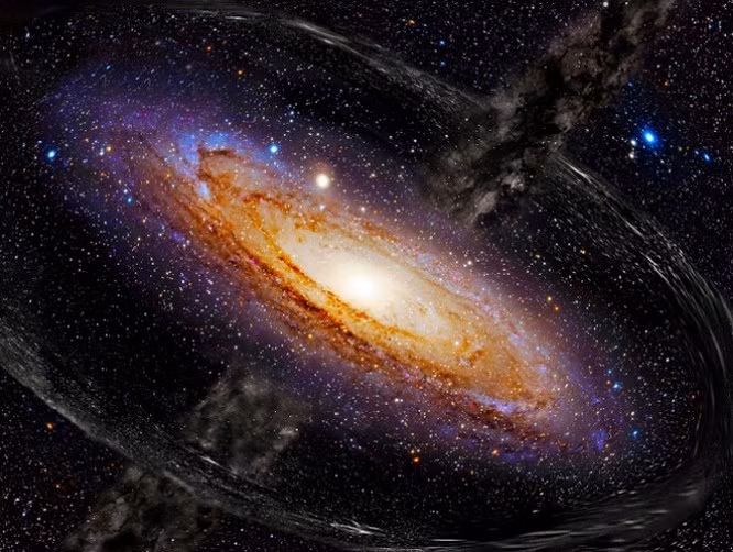  5. Vật chất tối là gì?: Khoảng 27% vũ trụ là vật chất tối. Nó không phát ra hoặc tương tác với bức xạ điện từ, vì vậy không thể phát hiện ra nó bằng kính thiên văn. Các lý thuyết đầu tiên về vật chất tối xuất hiện khoảng 60 năm trước, nhưng các nhà khoa học chưa trình bày bằng chứng cụ thể về sự tồn tại của loại vật chất này.