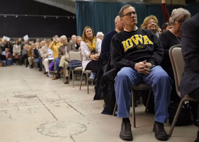 Toan canh hau bau chon ung vien Tong thong My o Iowa