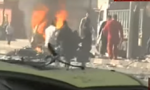 Danh bom kep kinh hoang tai Syria, hon 100 nguoi thuong vong