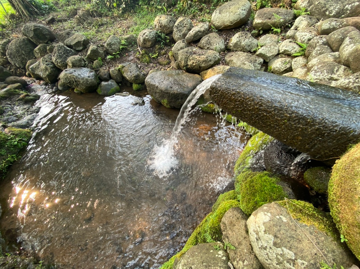Người dân nơi đây cho biết, dù Gio An là nơi chiến tranh ác liệt, bom đạn bắn phá rất nhiều, nhưng hệ thống giếng cổ nơi đây may mắn không bị ảnh hưởng gì.