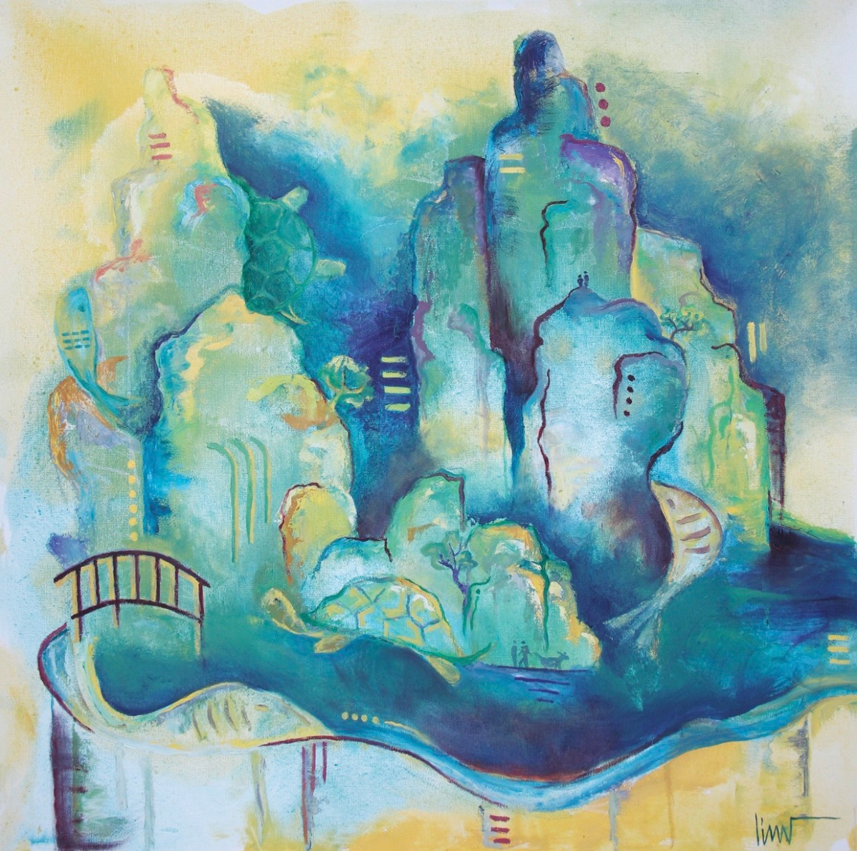 Hoạ sỹ Hoàng Định sinh năm 1953, là người say mê hội hoạ từ nhỏ, và liên tục thực hành hội hoạ bên cạnh công việc thiết kế đồ hoạ. Hoạ sỹ Hoàng Định đã tham gia nhiều triển lãm nhóm và tổ chức các triển lãm cá nhân thành công. Ông được trao tặng nhiều giải thưởng nghệ thuật hội họa trong và ngoài nước, có nhiều tác phẩm được lưu giữ tại Mỹ, Canada, Hà Lan, Áo, Singapore, và Việt Nam.