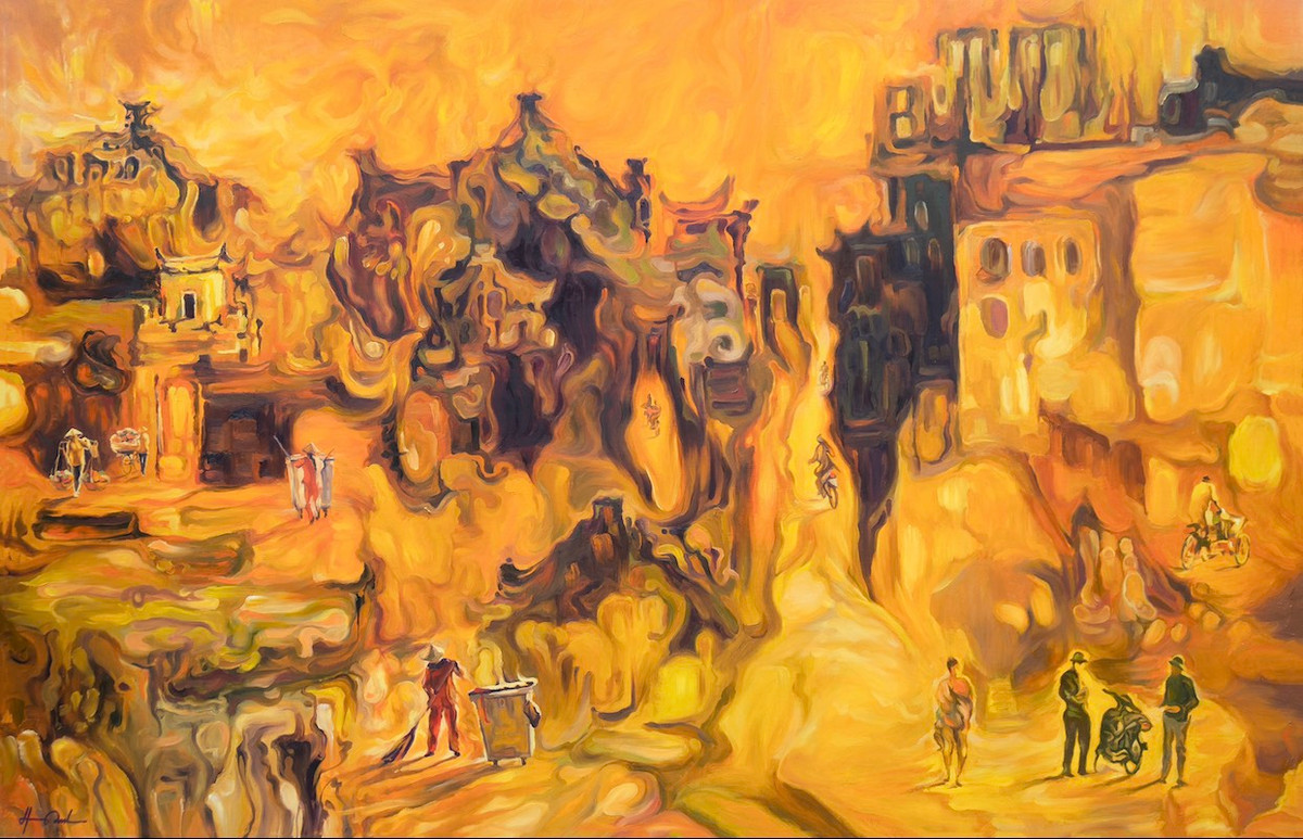 Tất cả đều chuyển động tạo ra những khoảng trầm bổng nhịp nhàng, tác động vào người xem, đối thoại với họ, và đưa họ vào một mối quan hệ thực sự tương tác với nhau. Các chi tiết không còn đơn thuần giới hạn ở các tín hiệu thị giác, mà chuyển động không ngừng, như các thành phần nhịp điệu cơ bản nhất của âm nhạc: Giai điệu di chuyển theo nhịp điệu. Nhịp điệu chính là bản chất của nghệ thuật.”