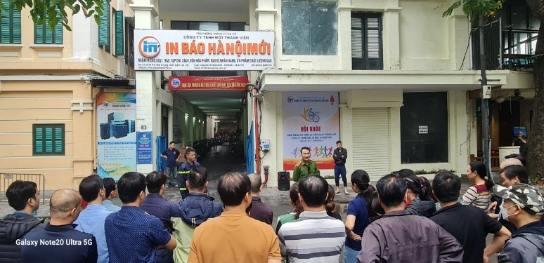 Công ty TNHH MTV In báo Hà Nội Mới (35 Nhà Chung, Hoàn Kiếm): khu đất theo quy hoạch là đất cơ quan.