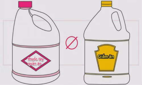 Hau qua khon luong tu viec tron chung cac san pham tay rua