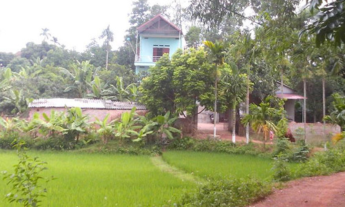 Ngôi nhà nơi xảy ra vụ việc.