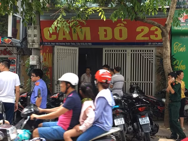 Ngôi nhà nơi xảy ra vụ án mạng.