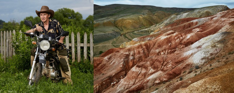 Hàng trăm km đường vượt qua các dãy núi, nối rừng già taiga phía bắc Altai tới các vùng bán sa mạc phía Nam.