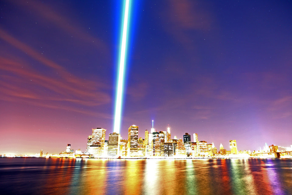 New York 15 năm sau vụ khủng bố kinh hoàng 11/9. Ảnh: Getty.