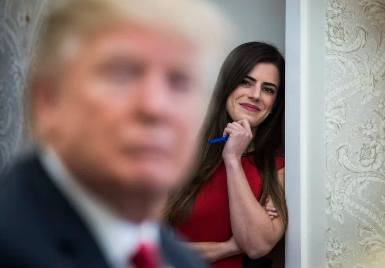 Bà Madeleine Westerhout từng được truyền thông Mỹ mệnh danh là "người gác cổng" của Tổng thống Donald Trump. Ảnh: Time.