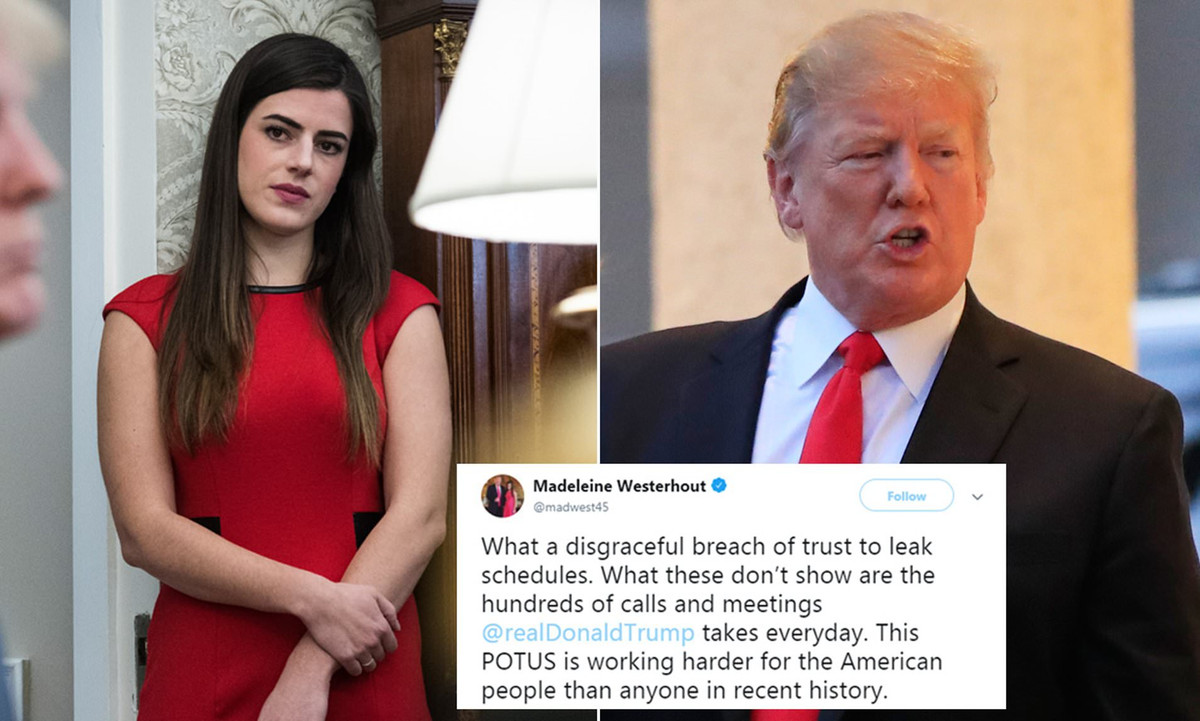 Cũng theo New York Times, bà Westerhout hiện là một "nhân viên độc lập" và sẽ không được phép vào Nhà Trắng. Ảnh: CNN.