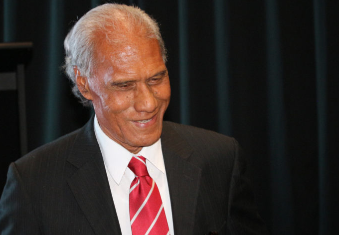 Tháng 12/2014, ông Pohiva trở thành Thủ tướng Tonga sau những cải tổ cho phép các cử tri bình thường có tiếng nói hơn trong chính phủ của họ. Ảnh: APR.