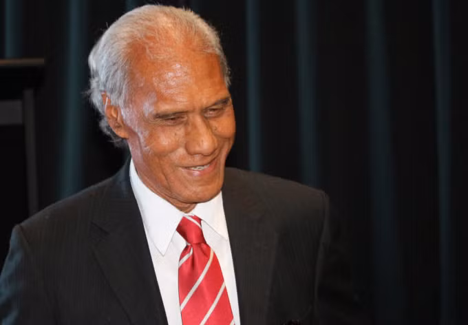 Tháng 12/2014, ông Pohiva trở thành Thủ tướng Tonga sau những cải tổ cho phép các cử tri bình thường có tiếng nói hơn trong chính phủ của họ. Ảnh: APR.